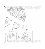 CHASSIS EQUIPMENT ELECTRIQUE pour Kawasaki ZEPHYR 750