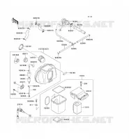 FILTRE A AIR pour Kawasaki ZEPHYR 750