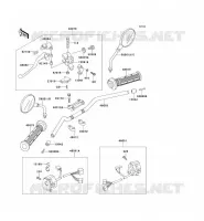 GUIDON pour Kawasaki ZEPHYR 750