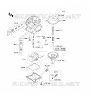 PI&Egrave;CES DE CARBURATEUR pour Kawasaki ZEPHYR 750