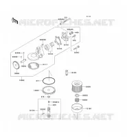 POMPE A HUILE pour Kawasaki ZEPHYR 750