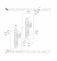 SUSPENSION/AMORTISSEUR pour Kawasaki ZEPHYR 750