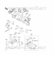 CHASSIS EQUIPMENT ELECTRIQUE pour Kawasaki ZEPHYR 750