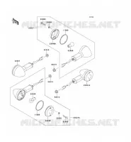 CLIGNOTANTS pour Kawasaki ZEPHYR 750