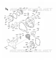 COUVERCLES MOTEUR pour Kawasaki ZEPHYR 750