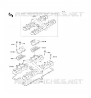 COUVRE CULASSE pour Kawasaki ZEPHYR 750