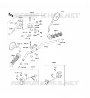 GUIDON pour Kawasaki ZEPHYR 750