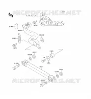 PEDALE DE FREIN pour Kawasaki ZEPHYR 750