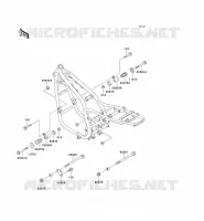 PIECE DE CADRE (COUVERTURE) pour Kawasaki ZEPHYR 750