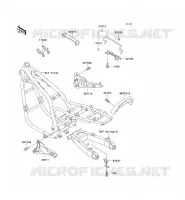 SUPPORT BATTERIE pour Kawasaki ZEPHYR 750