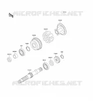ARBRE SECONDAIRE pour Kawasaki ZEPHYR 750