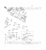 CHASSIS EQUIPMENT ELECTRIQUE pour Kawasaki ZEPHYR 750