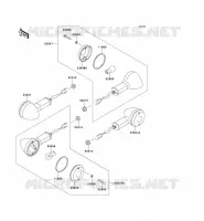 CLIGNOTANTS pour Kawasaki ZEPHYR 750