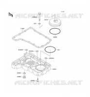 COUVERCLE RENIFLARD/CARTER D'HUILE pour Kawasaki ZEPHYR 750