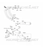 &Eacute;CHAPPEMENT pour Kawasaki ZEPHYR 750
