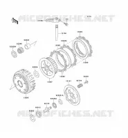 EMBRAYAGE pour Kawasaki ZEPHYR 750