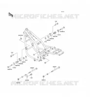PIECE DE CADRE (COUVERTURE) pour Kawasaki ZEPHYR 750
