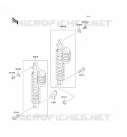SUSPENSION/AMORTISSEUR pour Kawasaki ZEPHYR 750