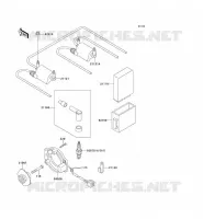 SYSTEME D&acute;ALLUMAGE pour Kawasaki ZEPHYR 750