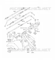 CABLES pour Kawasaki ZR-7S