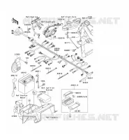 CHASSIS EQUIPMENT ELECTRIQUE pour Kawasaki ZR-7S
