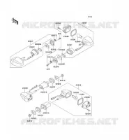 CLIGNOTANTS pour Kawasaki ZR-7S