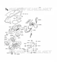 COMPTEURS pour Kawasaki ZR-7S