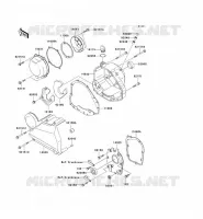 COUVERCLES MOTEUR pour Kawasaki ZR-7S