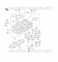CULASSE pour Kawasaki ZR-7S