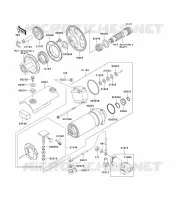D&Eacute;MARREUR pour Kawasaki ZR-7S