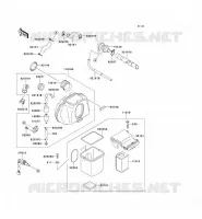 FILTRE A AIR pour Kawasaki ZR-7S