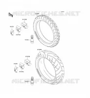 PNEUS pour Kawasaki ZR-7S