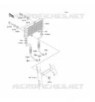 RADIATEUR D'HUILE pour Kawasaki ZR-7S