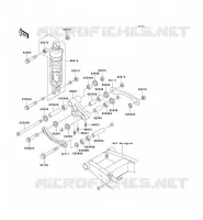 SUSPENSION/AMORTISSEUR pour Kawasaki ZR-7S
