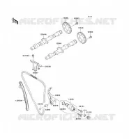 ARBRE A CAME/TENDEUR pour Kawasaki ZR-7S