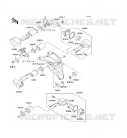 CLIGNOTANTS pour Kawasaki Z750
