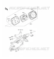 COMPTEURS pour Kawasaki Z750