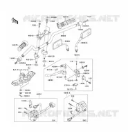 GUIDON pour Kawasaki Z750