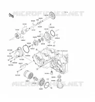POMPE A HUILE/FILTRE &Agrave; HUILE pour Kawasaki Z750