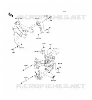 SUPPORT MOTEUR pour Kawasaki Z750