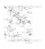 CHASSIS EQUIPMENT ELECTRIQUE pour Kawasaki Z750