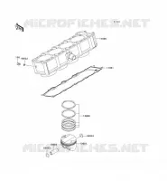 CYLINDRE/PISTON pour Kawasaki Z750