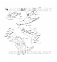 FEUX ARRI&Egrave;RE(S) pour Kawasaki Z750