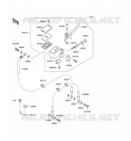 MAITRE CYLINDRE AV pour Kawasaki Z750