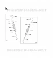 SOUPAPE pour Kawasaki Z750