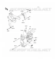 SUPPORT MOTEUR pour Kawasaki Z750