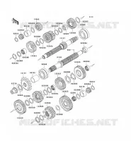 TRANSMISSION pour Kawasaki Z750