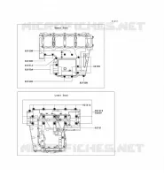 BOULON CARTER MOTEUR pour Kawasaki Z750