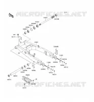 BRAS OSCILLANT pour Kawasaki Z750