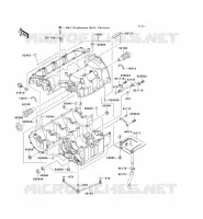 CARTER MOTEUR(S) pour Kawasaki Z750
